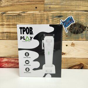 TPOB Play Clipper - WHITE OUT Edition - W CHARGING STAND NEW IN BOX SEALED